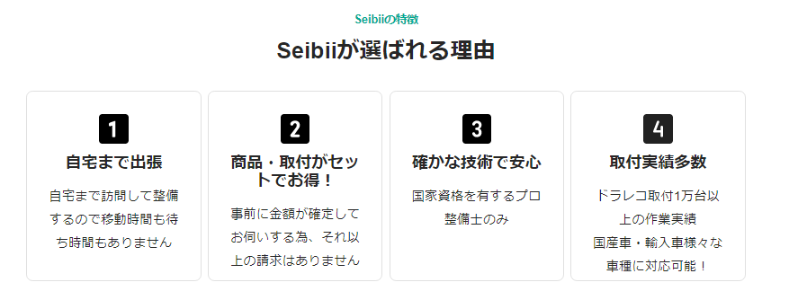 セイビーが選ばれる理由