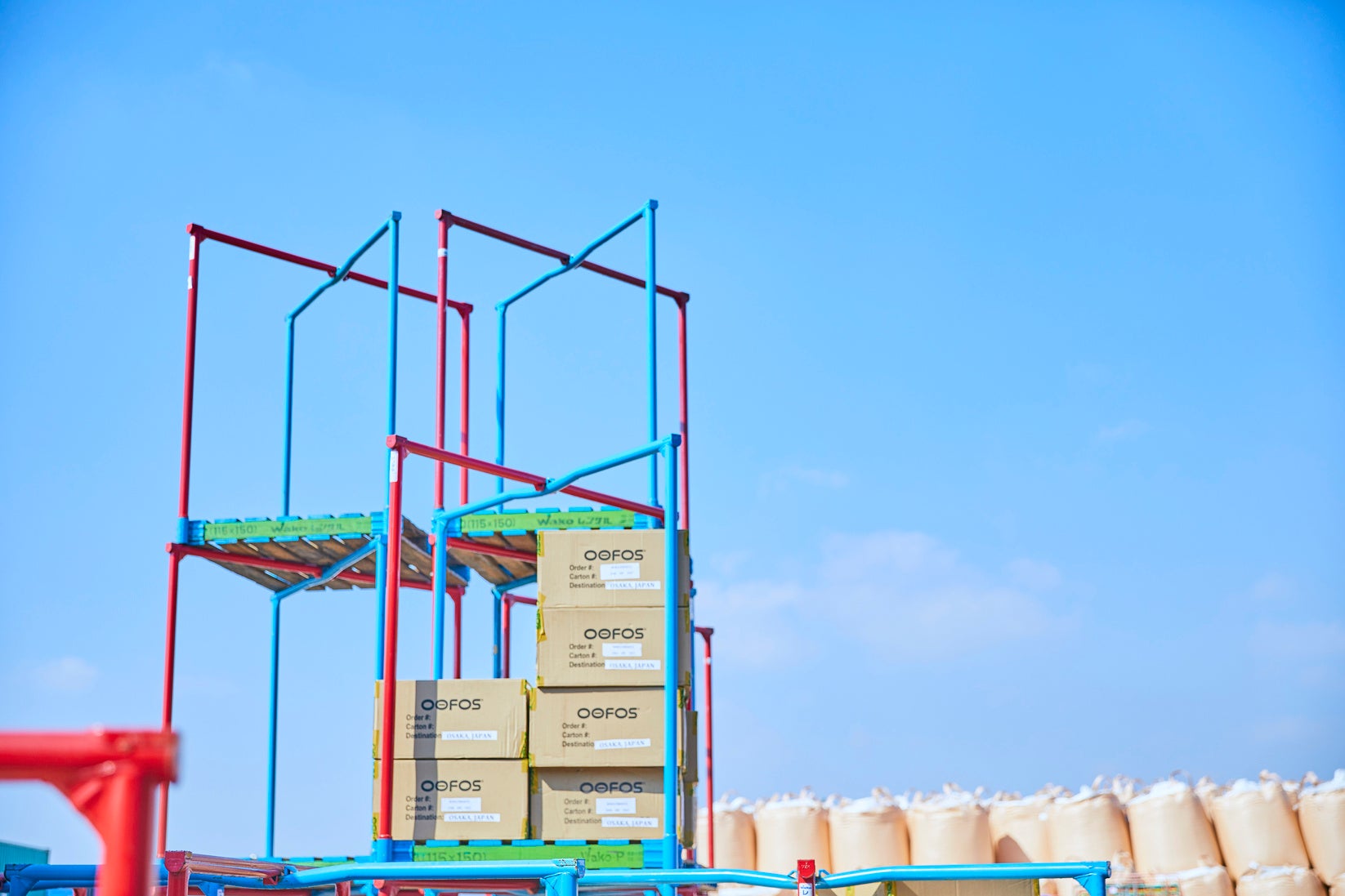 設立されたばかりの工場はもちろん、周辺環境も非常に綺麗です