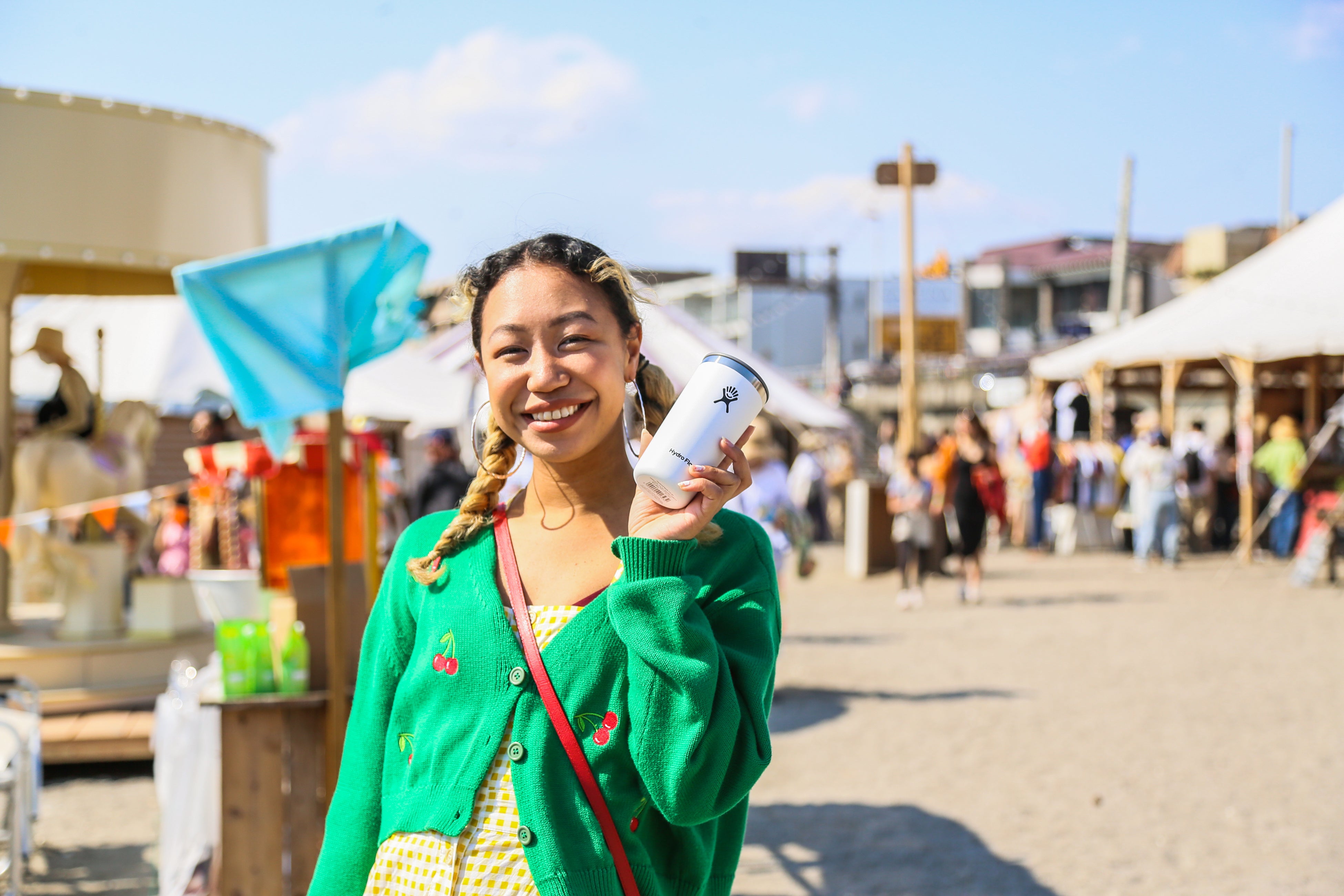 会場はとても自然豊かな環境