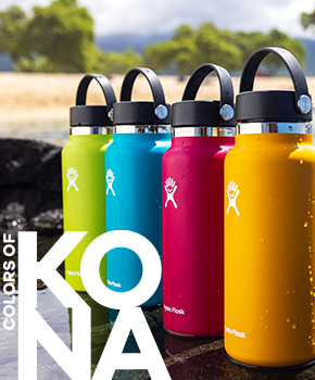 Hydro Flask®より、ハワイの地名・KONA(コナ)をテーマにした春夏の新色