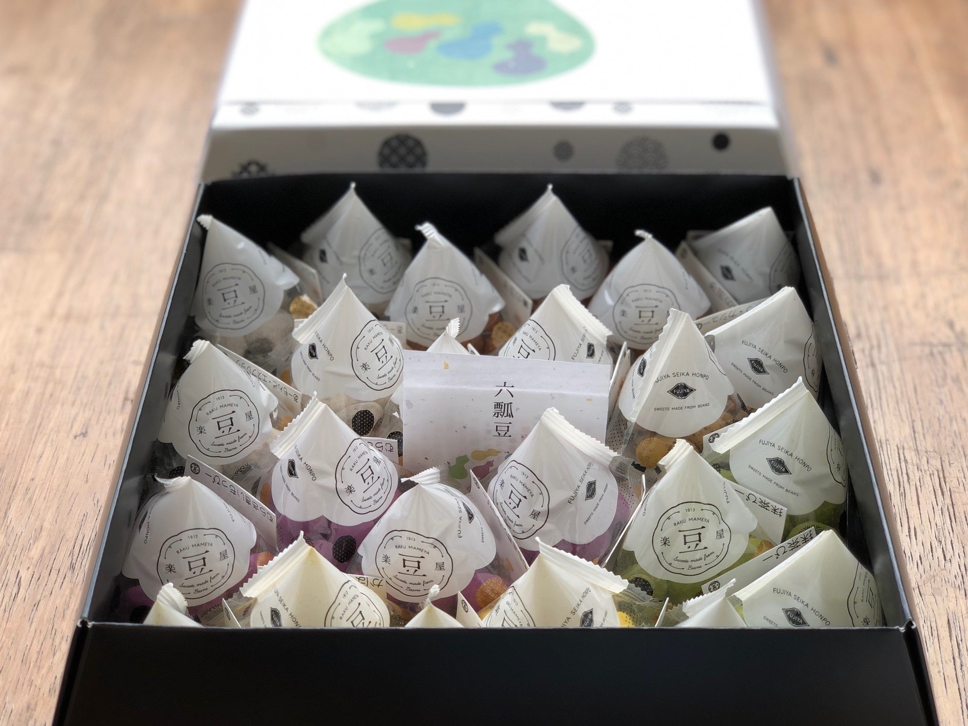 六瓢豆テトラタイプの小分けにした状態