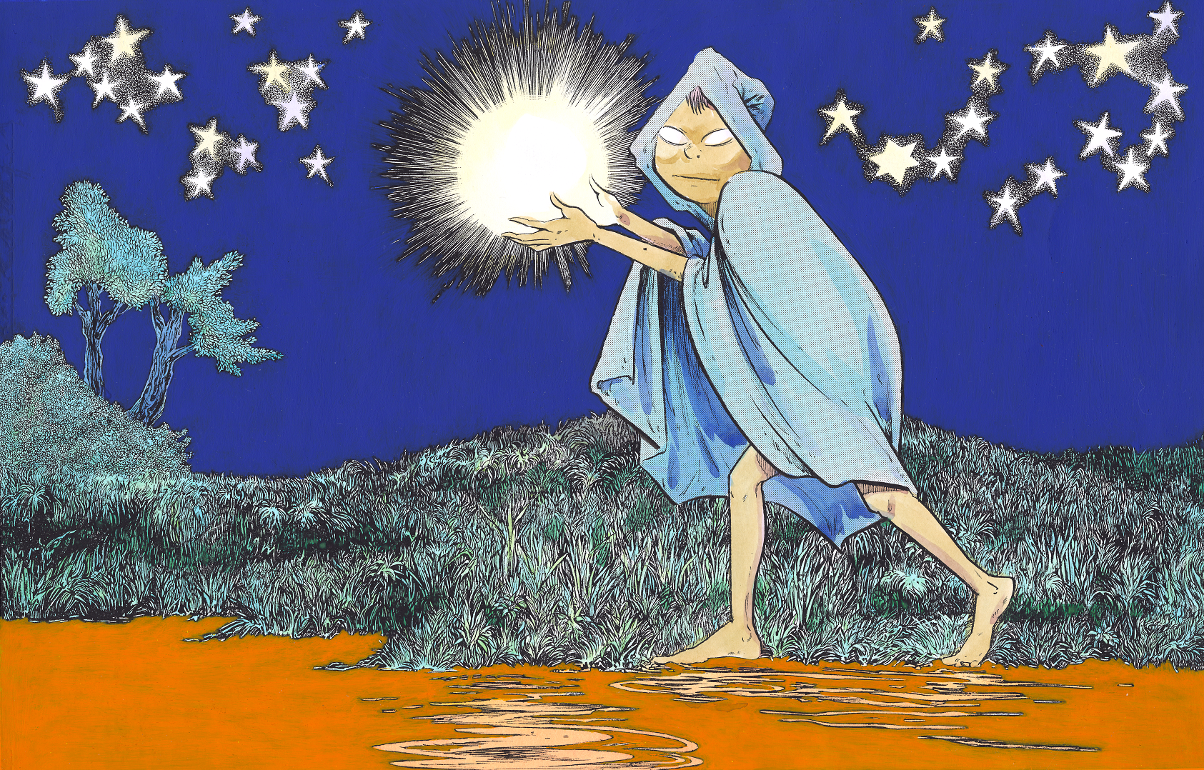 スコットランドの「スパンキー」　©水木プロ