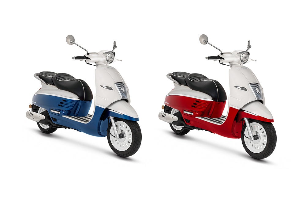 東京モーターサイクルショーにて、アイディア・プジョーモト