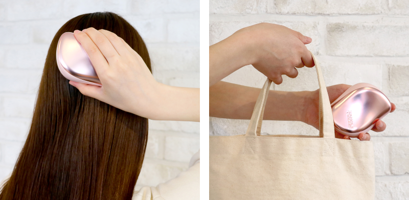 「コンパクトスタイラー」は、持ち歩きにも便利なサイズ感