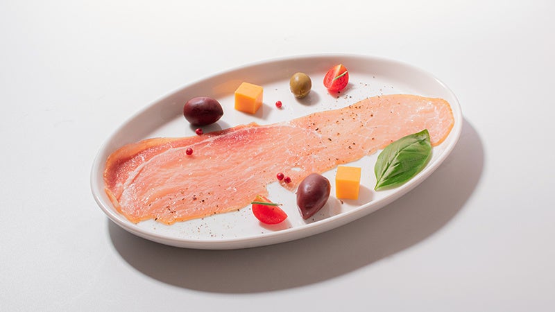 生ハム、オリーブ、チーズ