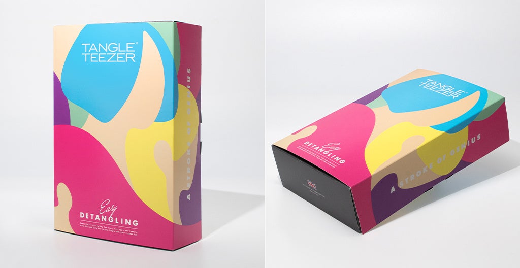 ボックスを開いた先には、「あなたの髪に笑顔を！」というメッセージが込められています