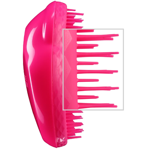 ヘアブラシで唯一無二の「長短二段構造」