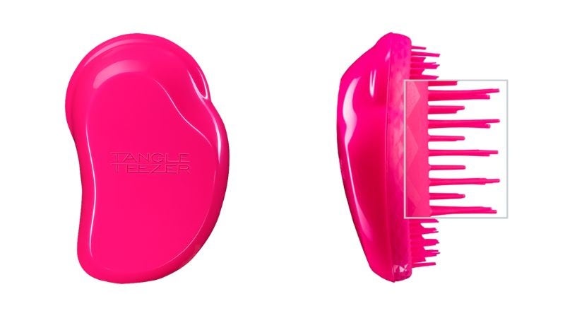 ヘアブラシで唯一無二の「長短二段構造」