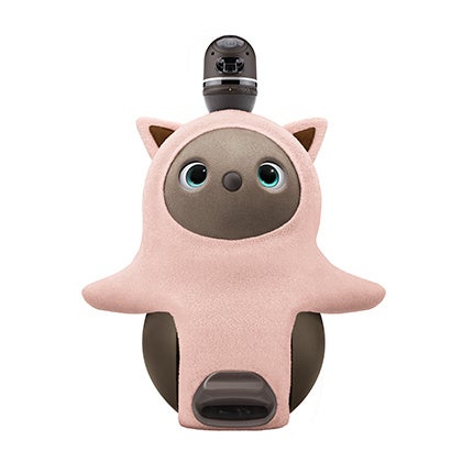 LOVOT（ラボット）ねこみみニットロシアンブルー&グッズセット LC345_420.jpg