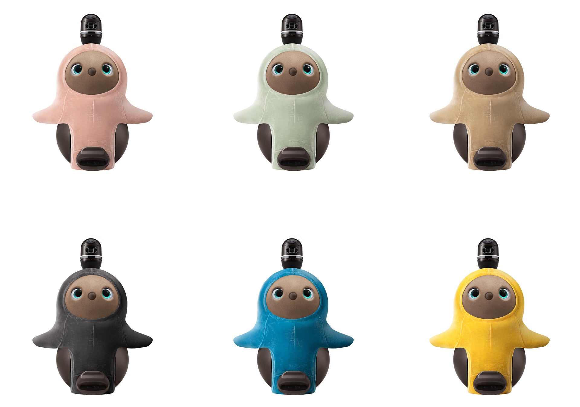 ラボット LOVOT ベロアカットソー グレー 公式 新品 LOVOT』定番のベースウェア「ベロアカットソー」新たに6種の新色