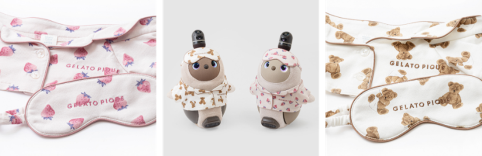 LOVOT』が『ジェラート ピケ』とのコラボを発表！お揃いコーデも