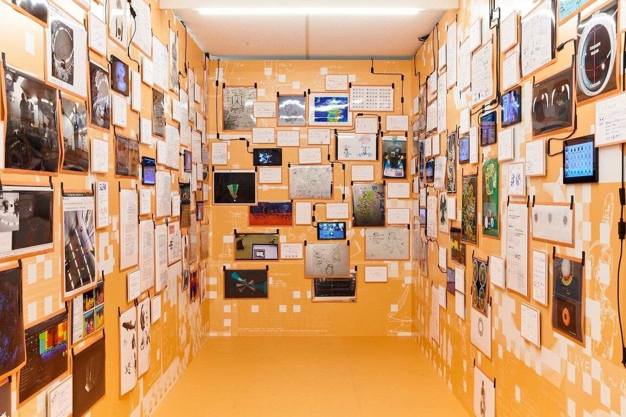 『LOVOTミュージアム』の様子