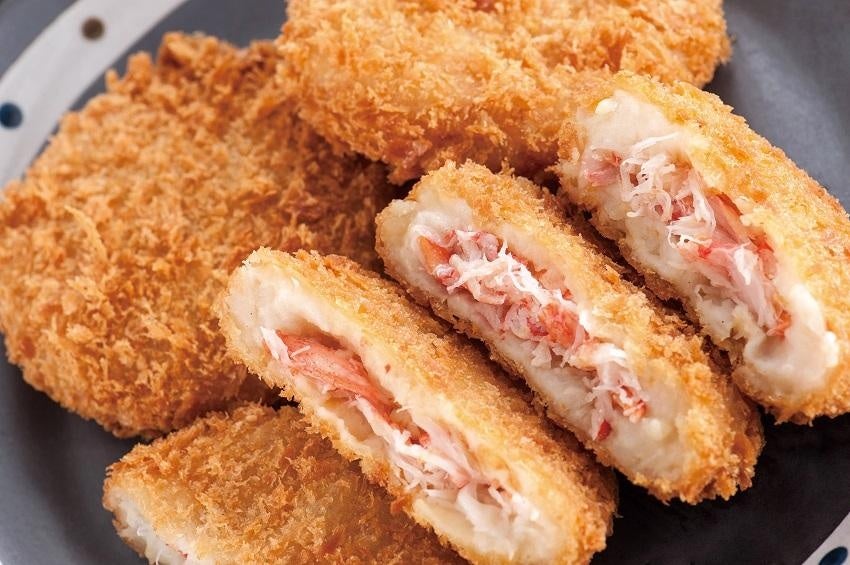 かじま「ずわい蟹たっぷりコロッケ」