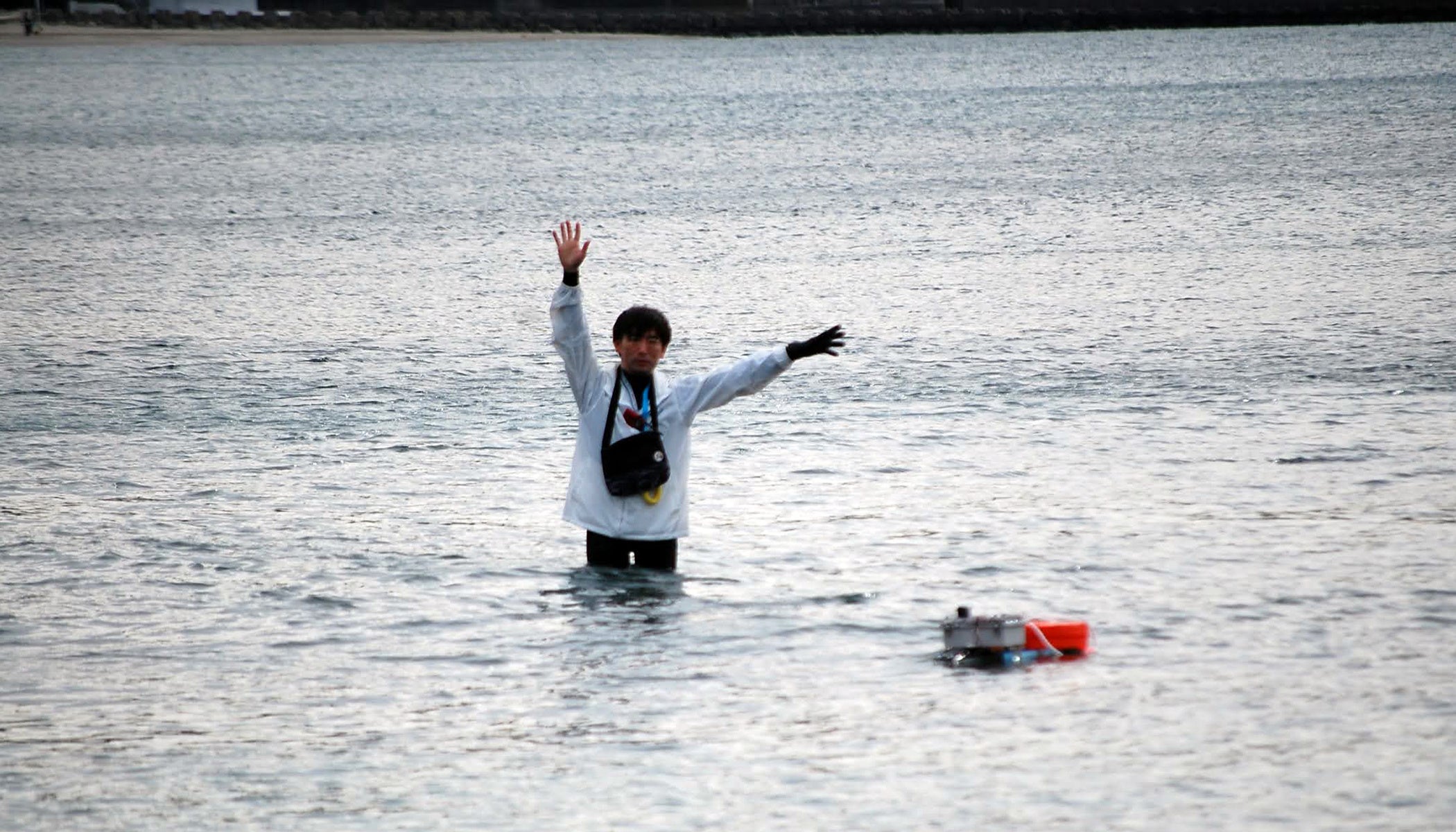 浮輪自動航行_海上テスト2