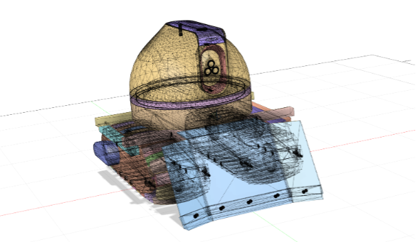 写真：everblue 除雪ロボ（プロトタイプイメージモデル）