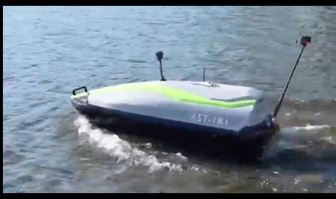 高機動型水上ドローン「AST-181」