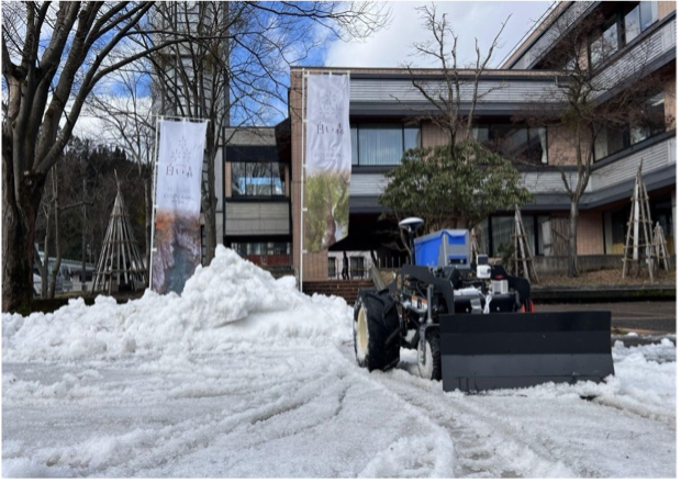 2回目 酒田市日向コミュニティーセンター　 実証テストの様子