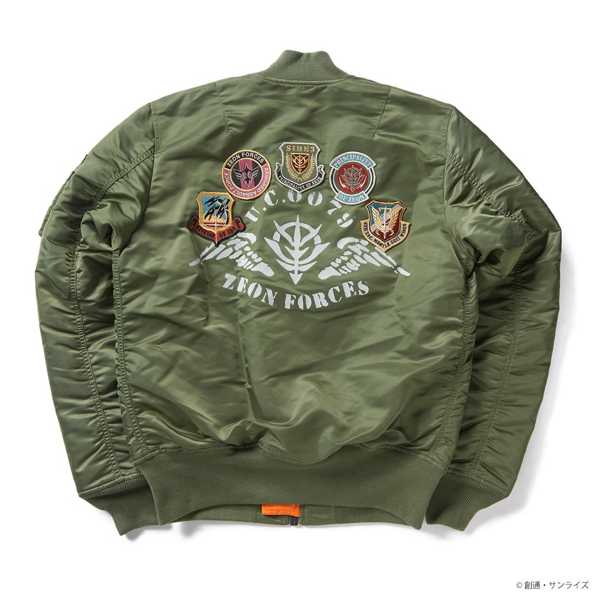 機動戦士ガンダム』×2022 ALPHA INDUSTRIES フライトジャケット