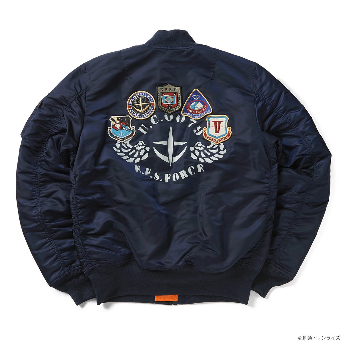 機動戦士ガンダム』×2022 ALPHA INDUSTRIES フライトジャケット