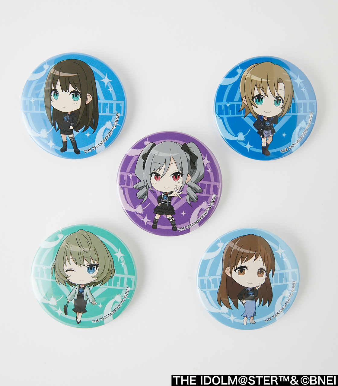 デレマス　高垣楓　デフォルメ缶バッジ　46個 55569-188-