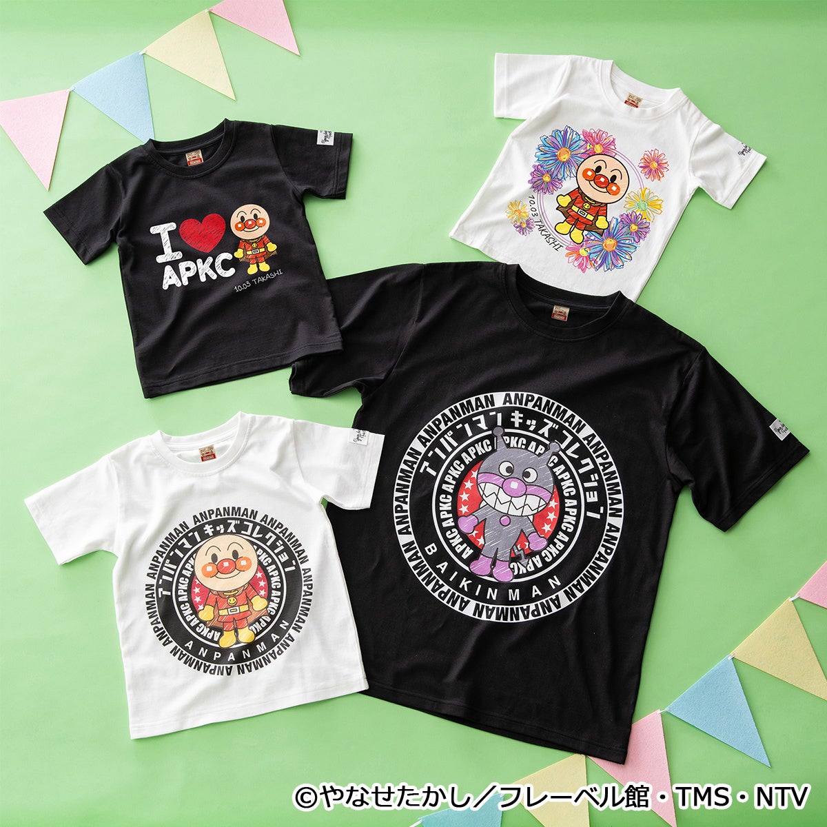 アンパンマンミュージアム/ 神戸限定Tシャツ アンパンマンのオリジナルTシャツが作れるサービスが神戸