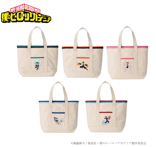 TVアニメ『僕のヒーローアカデミア』より、オリジナル刺繍を施した刺繍