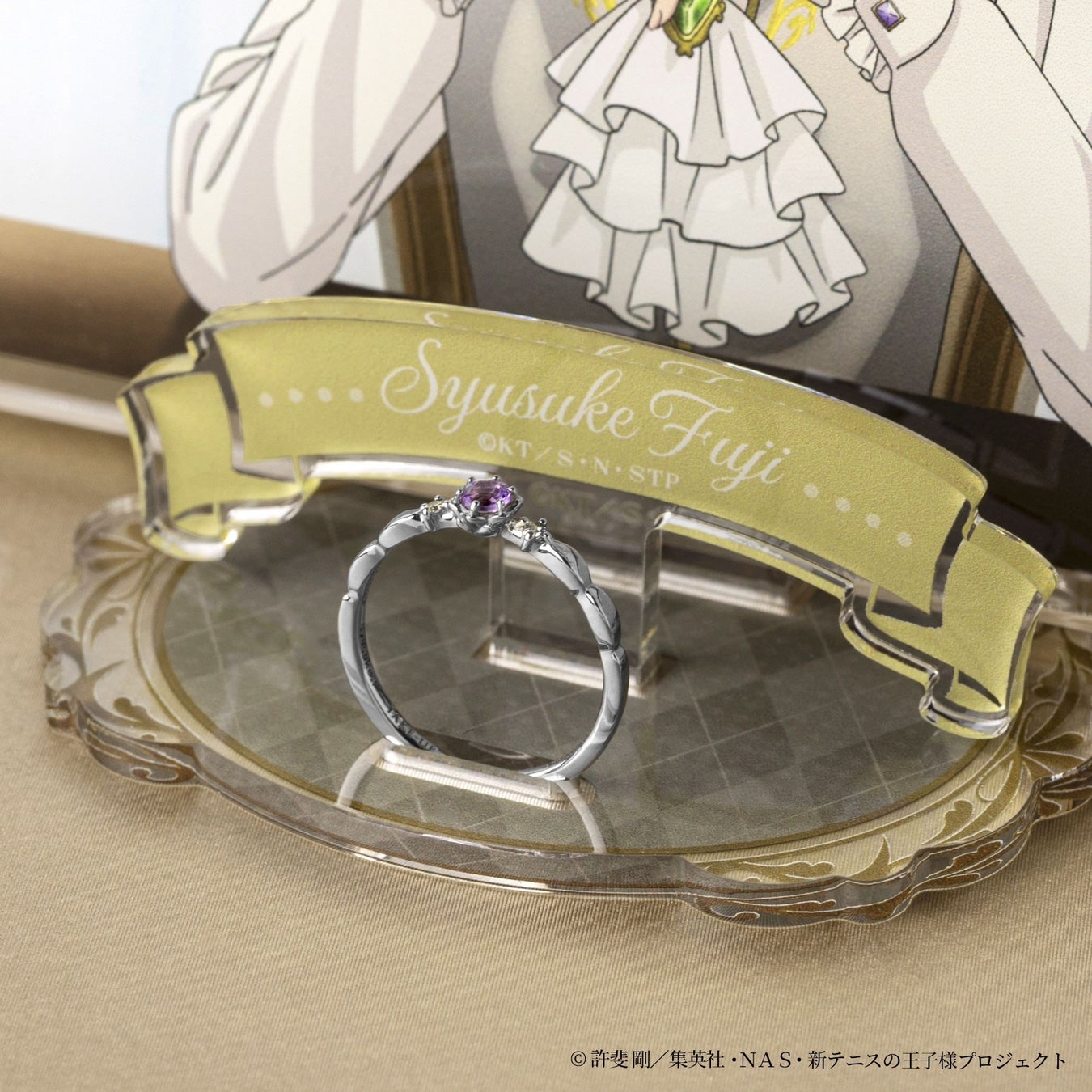 不二周助バースデー記念リング登場!アメジストセッティング、サボテンデザイン。2024年7月お届け予定 不二周助バースデー記念リング登場!アメジストセッティング、サボテンデザイン。2024年7月お届け予定