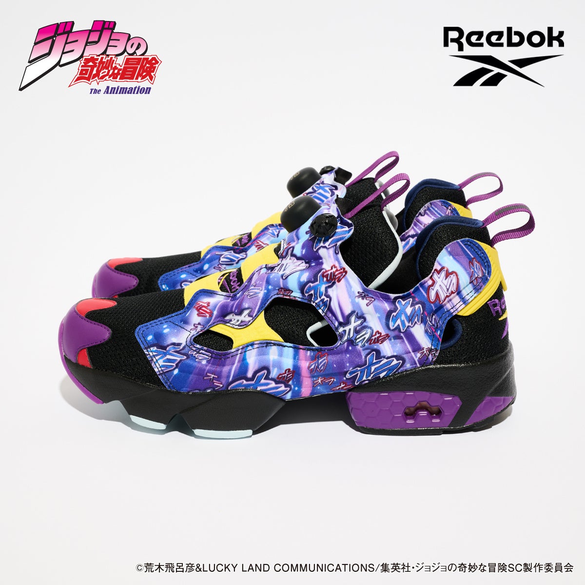 ジョジョの奇妙な冒険×Reebokコラボスニーカーがプレミアムバンダイに登場！