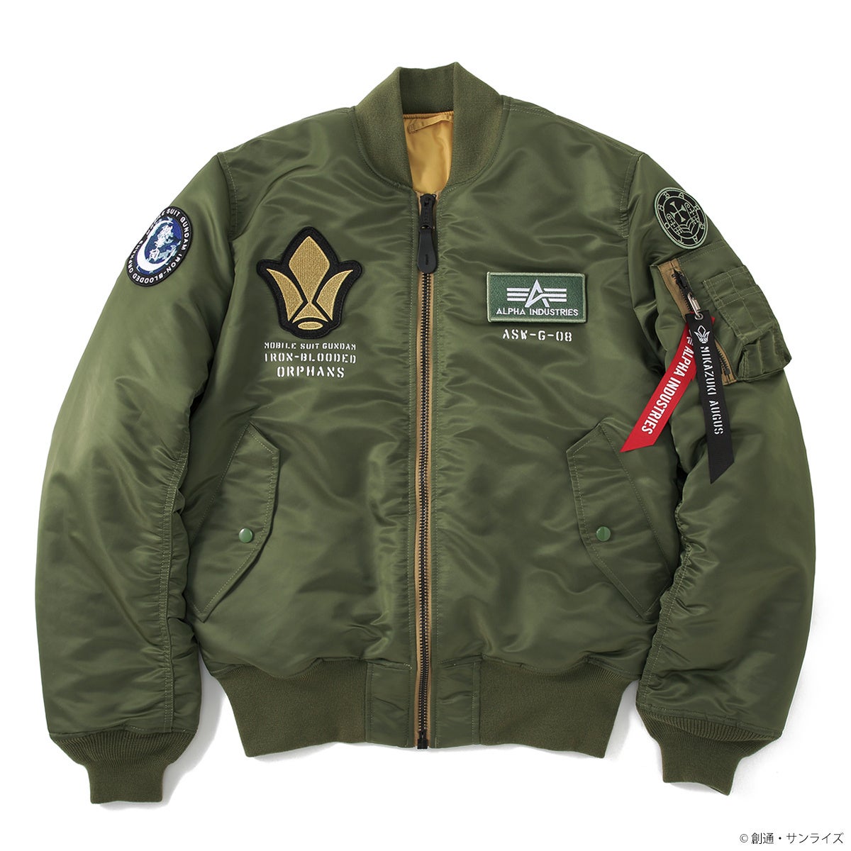 機動戦士ガンダム 鉄血のオルフェンズ』から、ALPHA INDUSTRIESとの