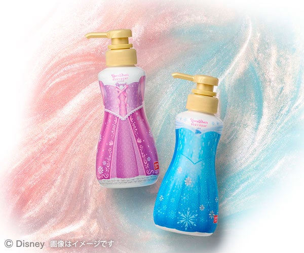 まるで、香りのドレス。ラメがきらめくボディソープで　特別なバスタイムに。香りドレスボディソープ　...