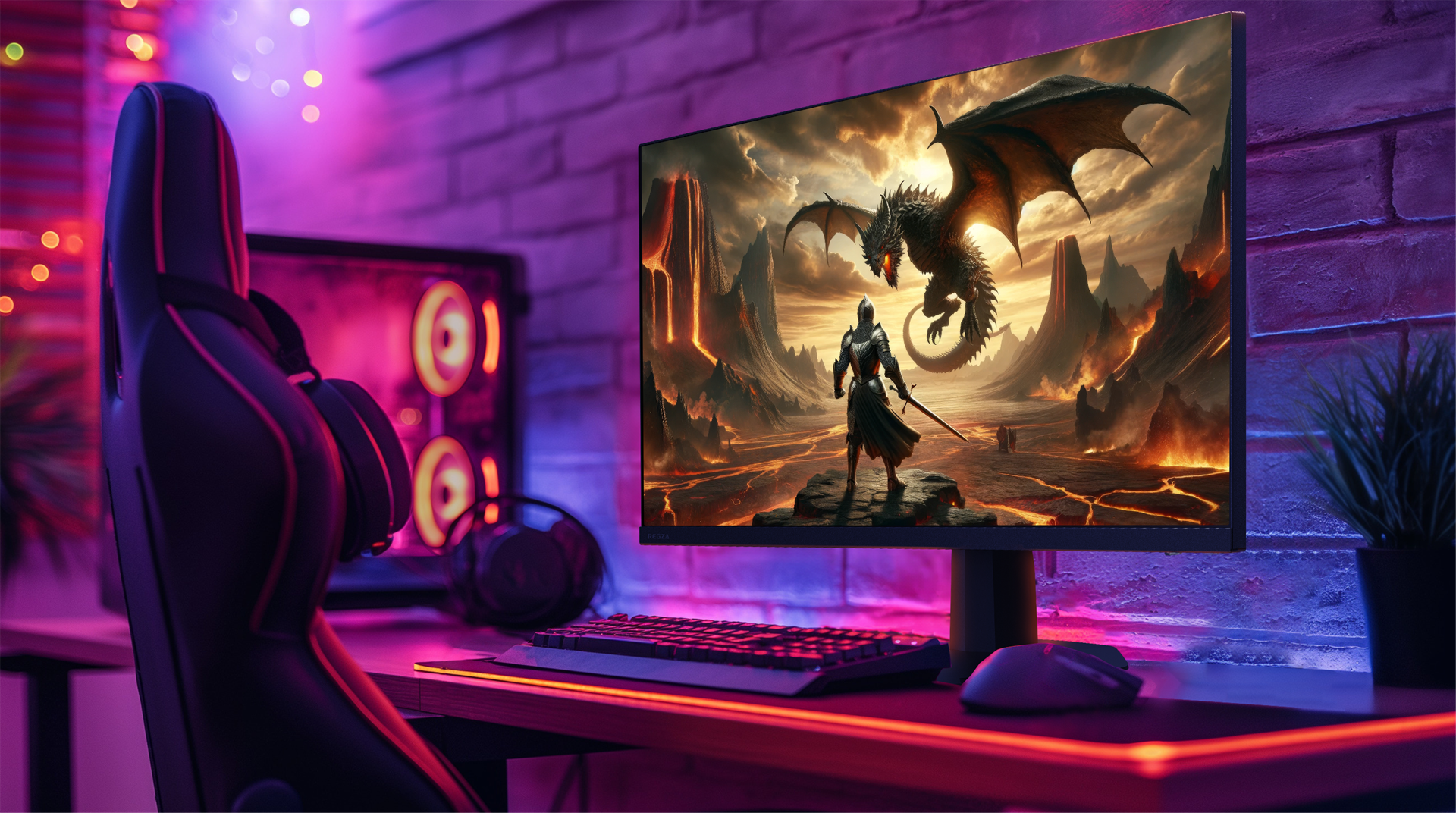 TVS REGZA初 レグザゲーミングモニター「RM-G276N」「RM-G245N