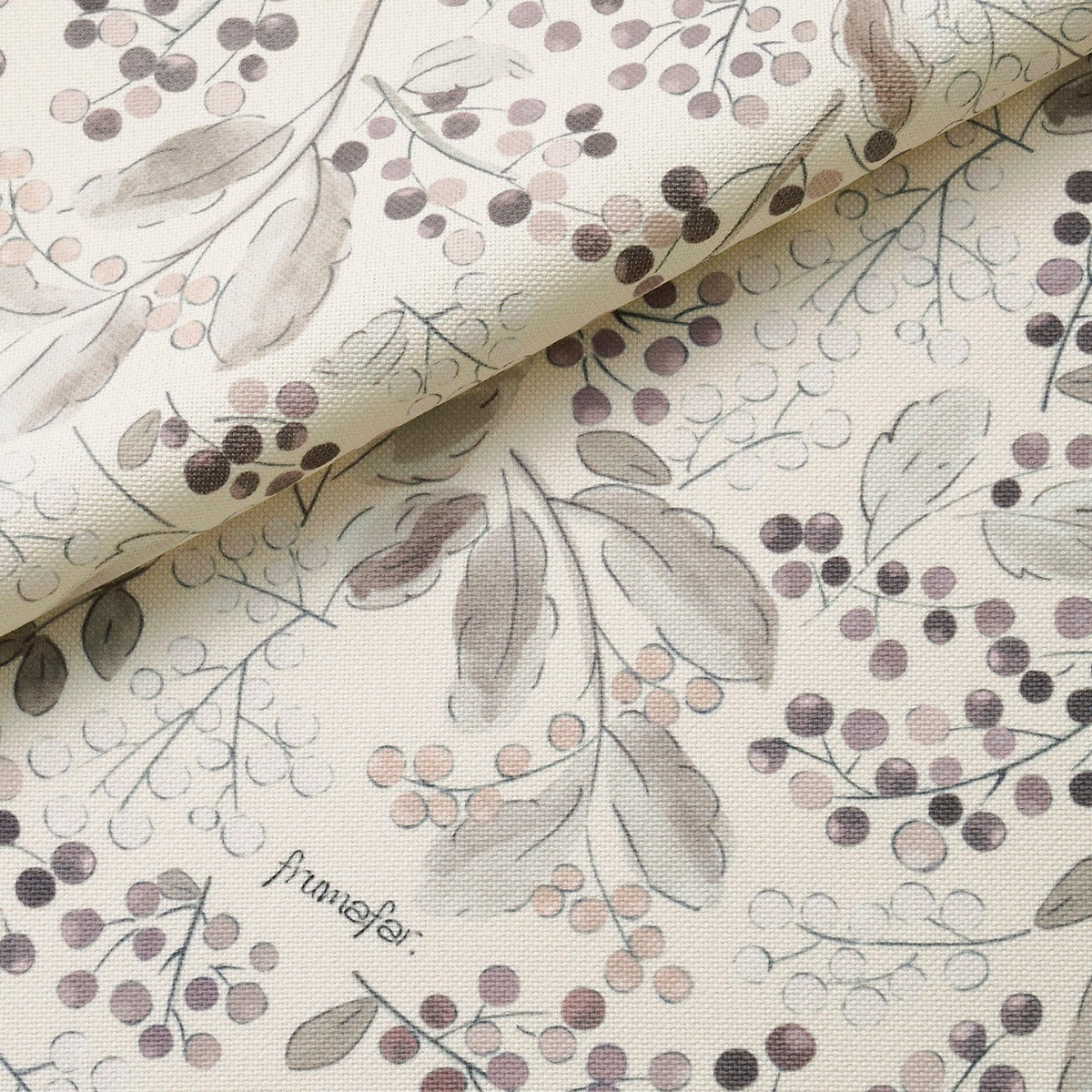 Leaves and Berries ダスティピンク