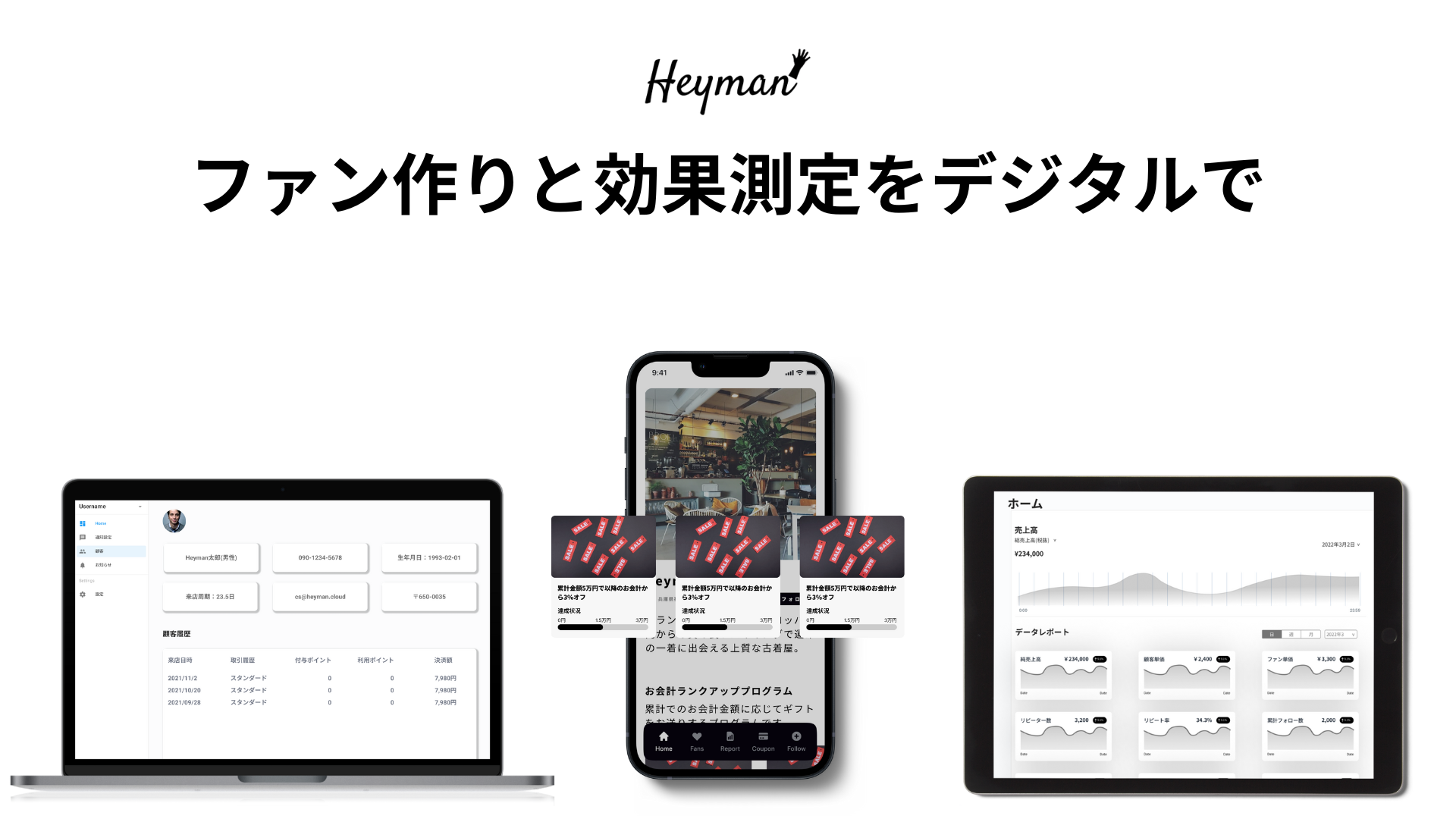 サービス主要機能