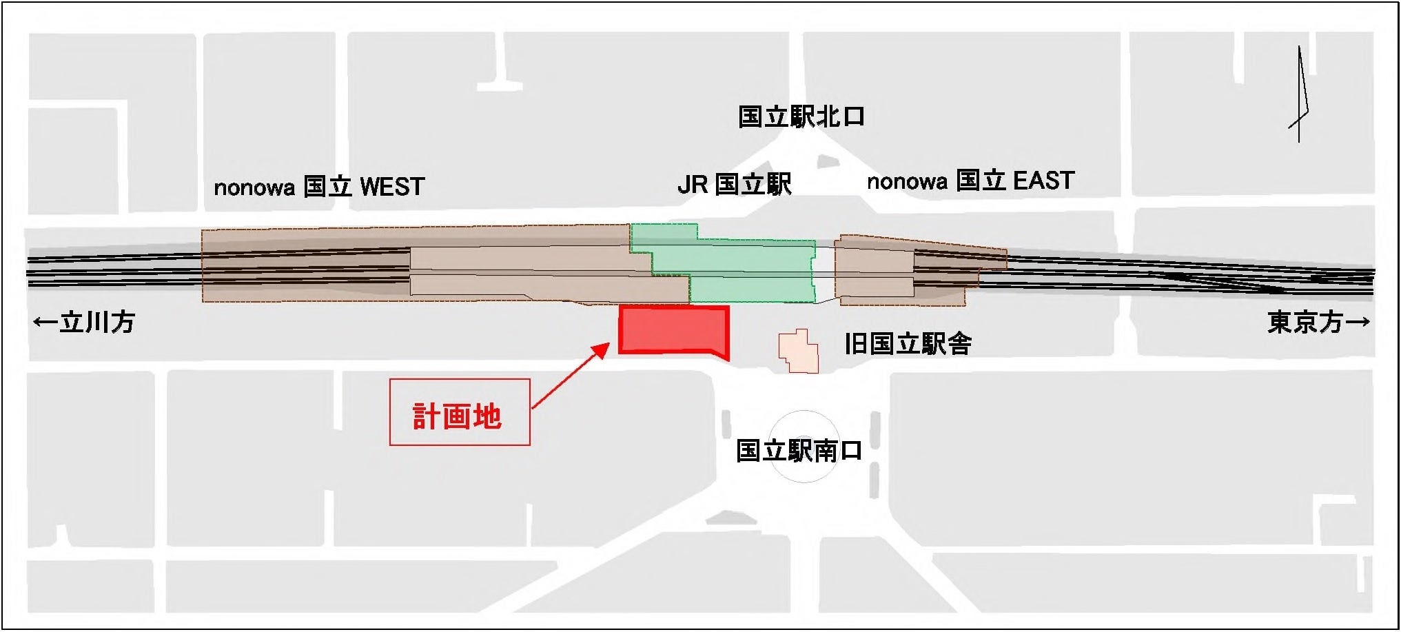 【計画地案内図】