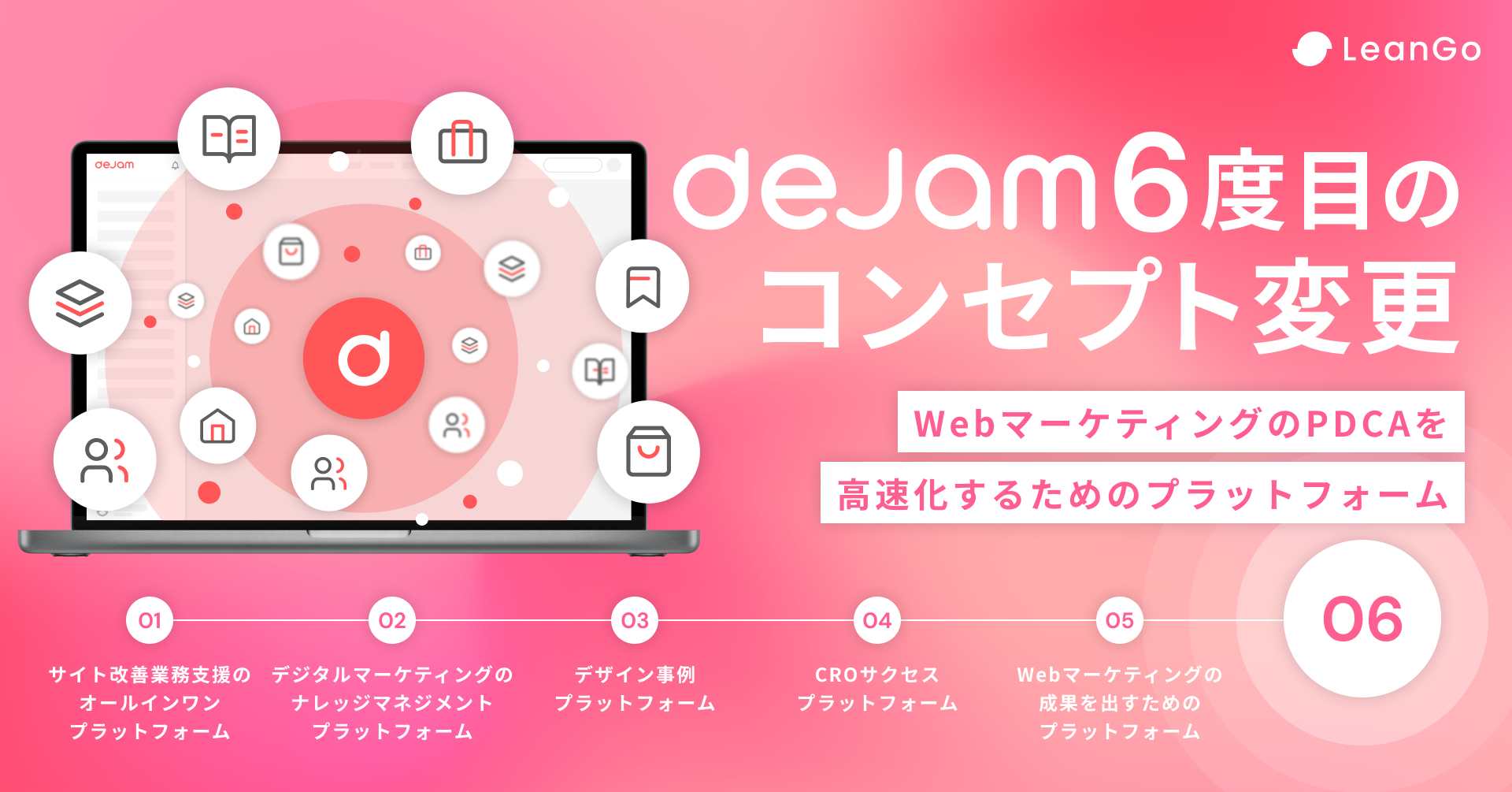 dejamコンセプト変更