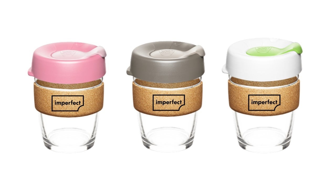 使い捨て容器の削減を目指しリユーザブルカップ（“Keep Cup”とのコラボ）を1月20日発売。お客さまにお持ちいただいたマイカップでの