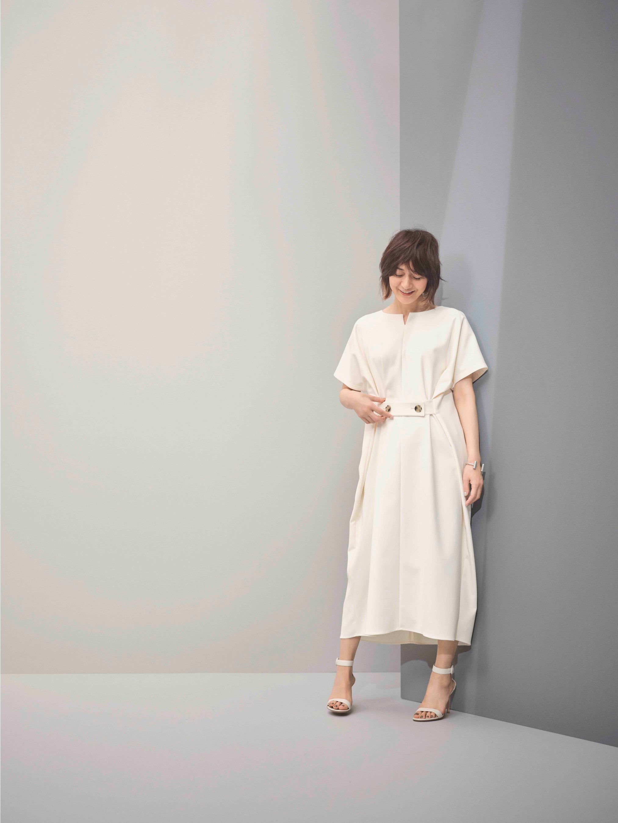 【美品】Leilian レリアン 富岡佳子*プリーツブラウス 富岡佳子さんと作る​大人フェミニンで華やぐ新しいオケージョン