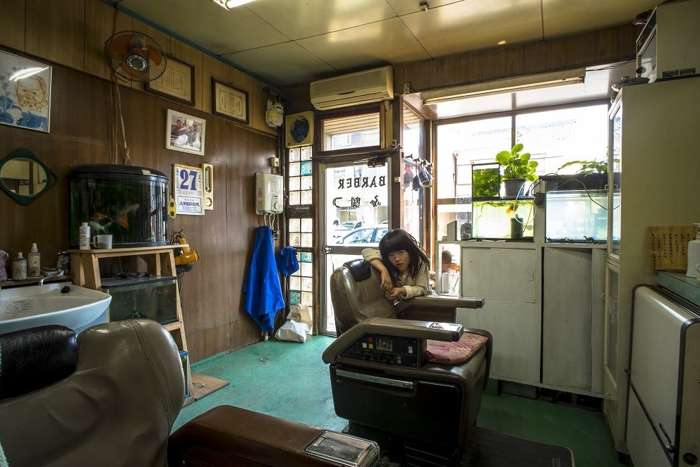 『東海道中床屋ぞめき』より