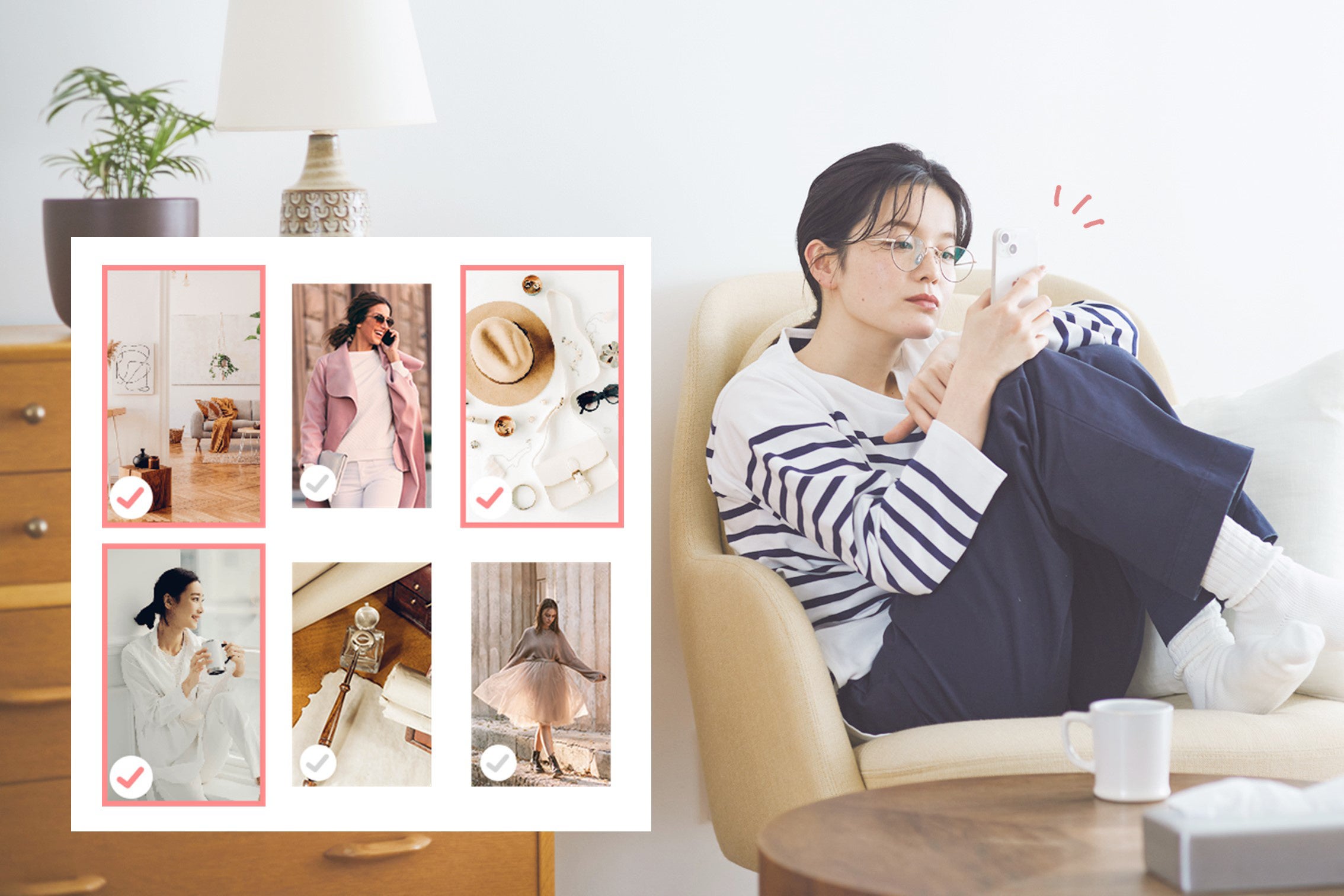 HIBELLA Glamirror A172 8インチメイクアップセンサーミラ