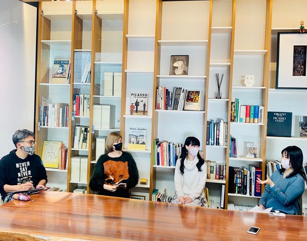 「ピカソのセラミック-モダンに触れる」展についての座談会を開催した公式SNSアンバサダーの皆さま