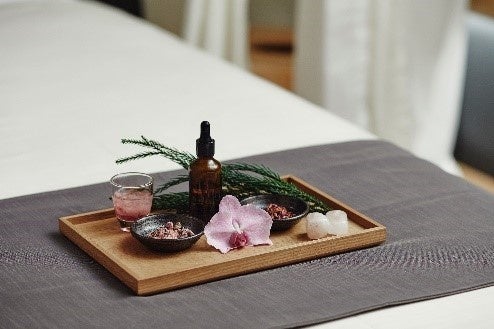 桜の香りを取り入れたトリートメント