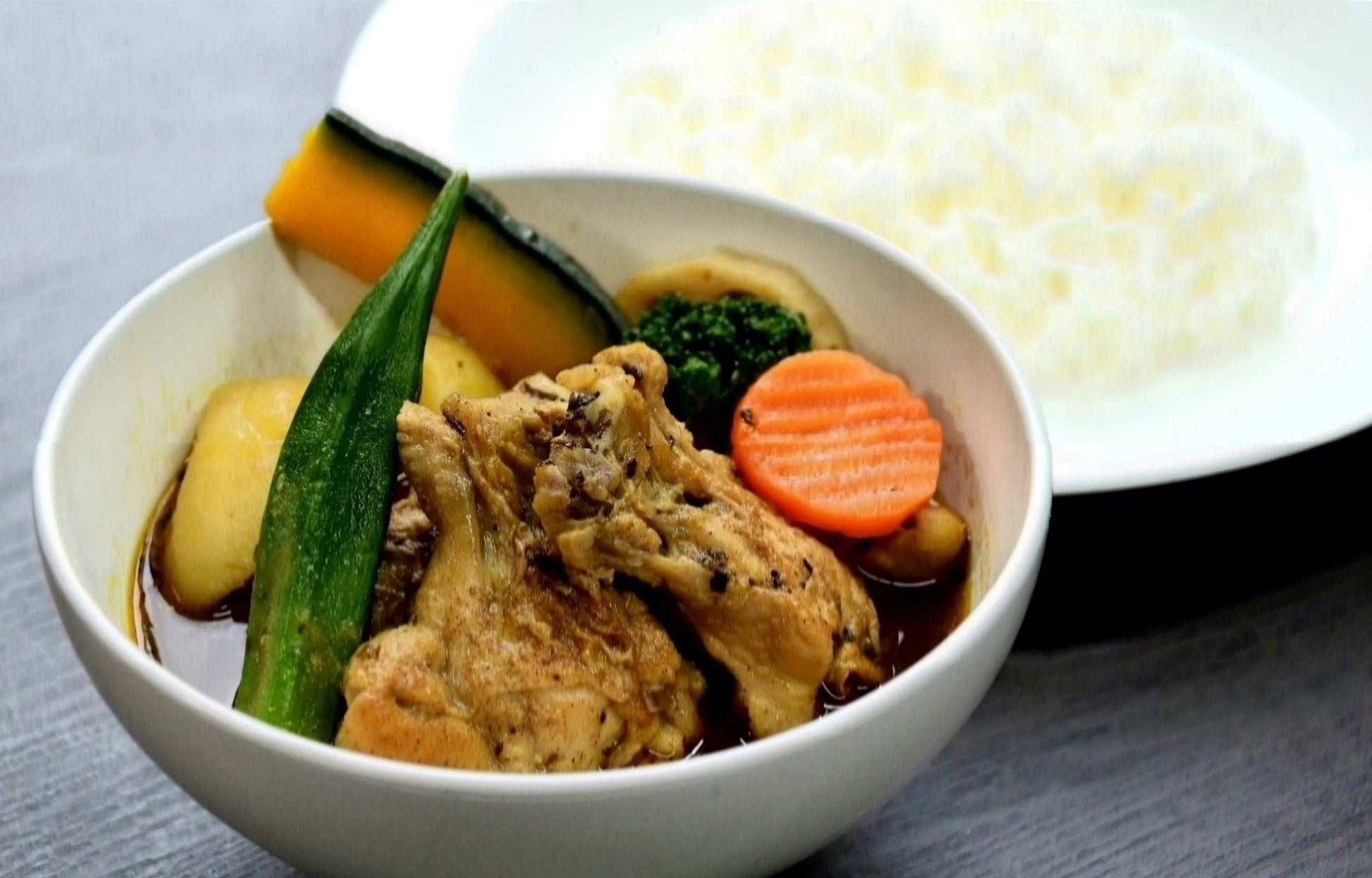 じっくり煮込んだスープカレー¥1,300