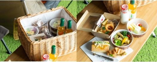 キャンプのお部屋限定「キャンプ風朝食」