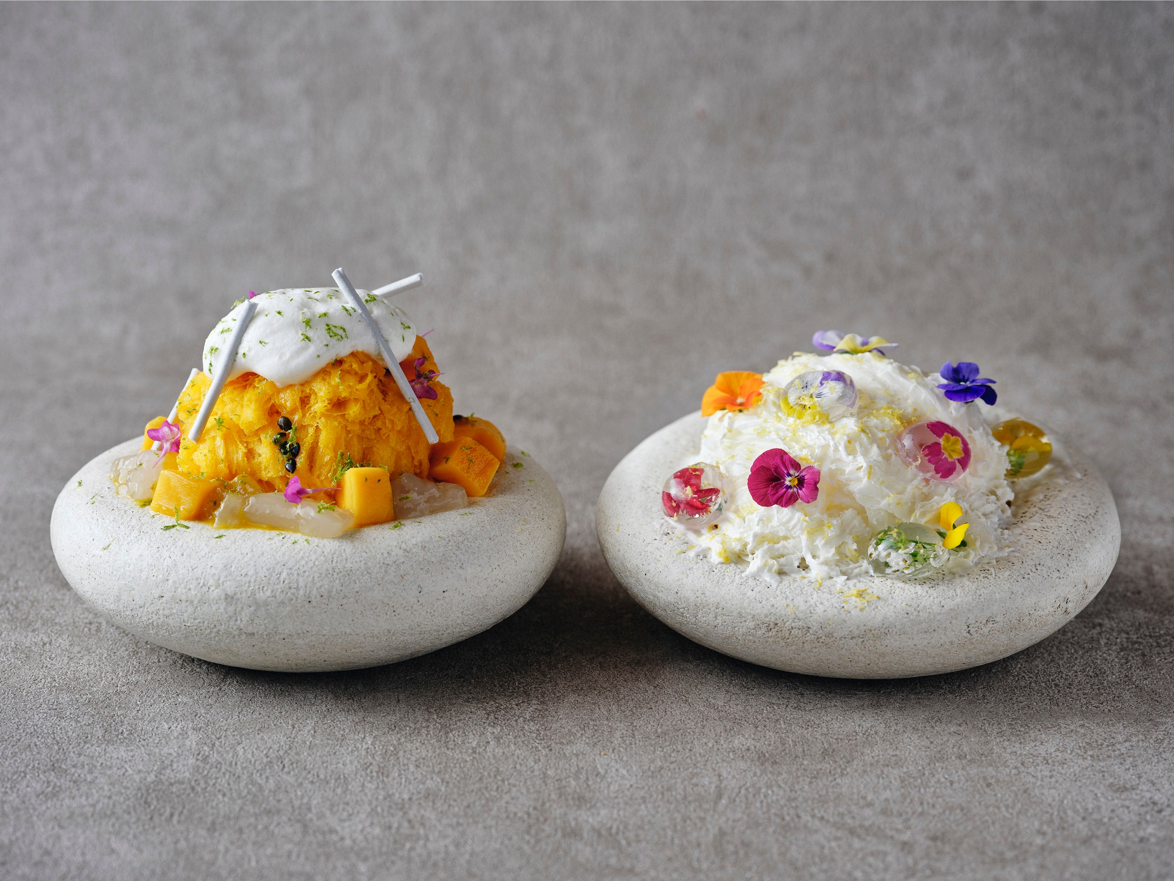 パフェ氷「夏 麓 氷」2 種 