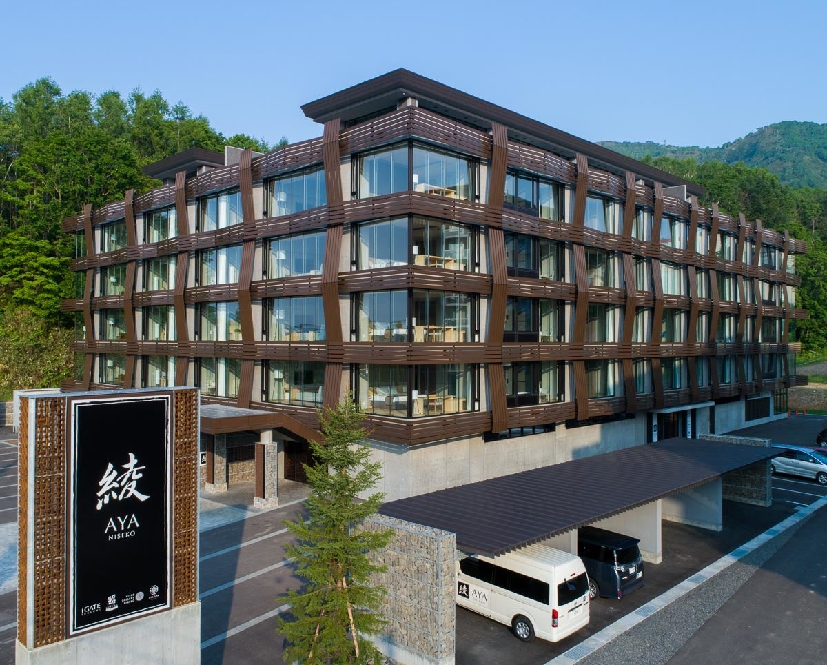 ラグジュアリーな外観デザイン