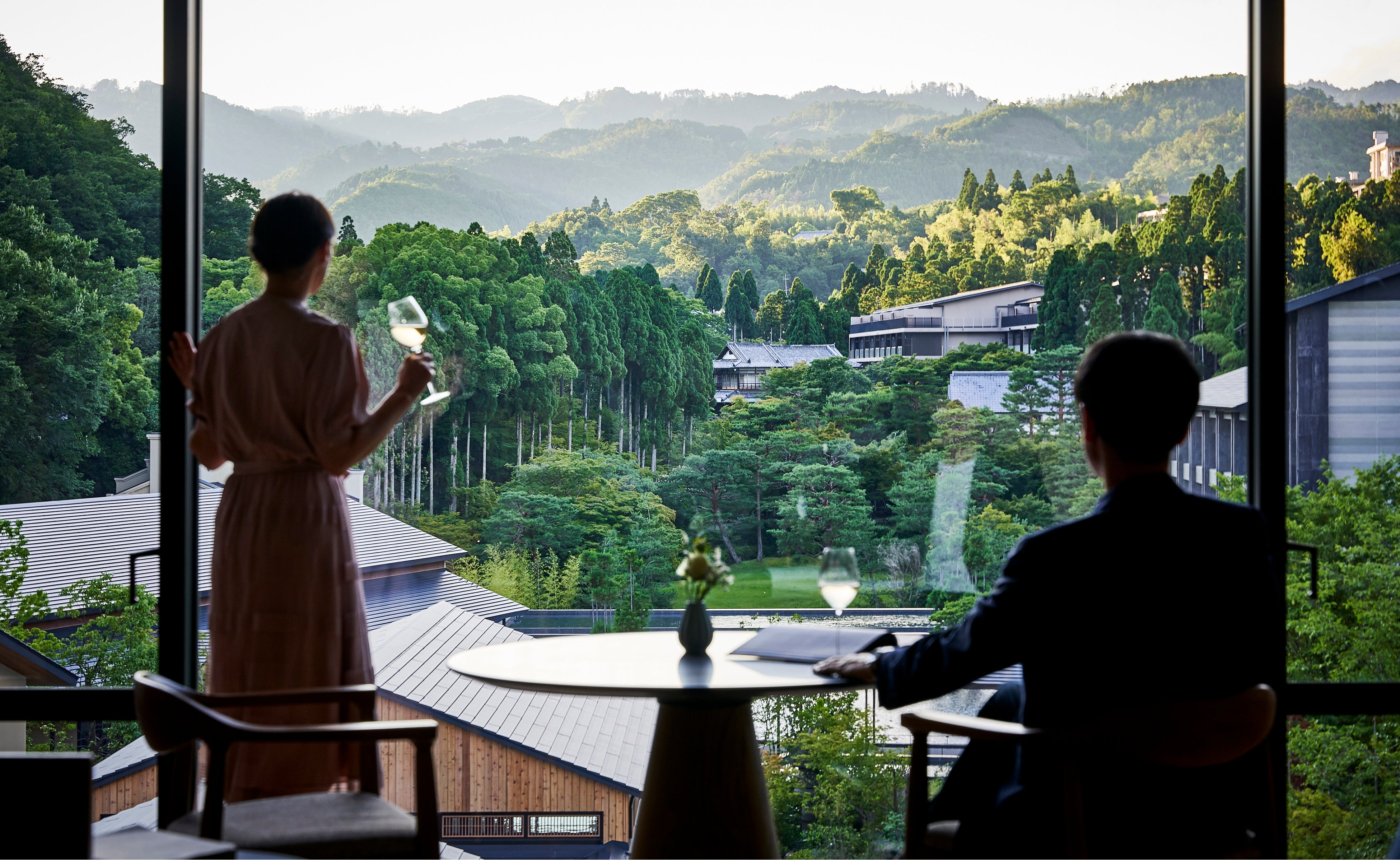 客室「ROKU スイート」からの景色