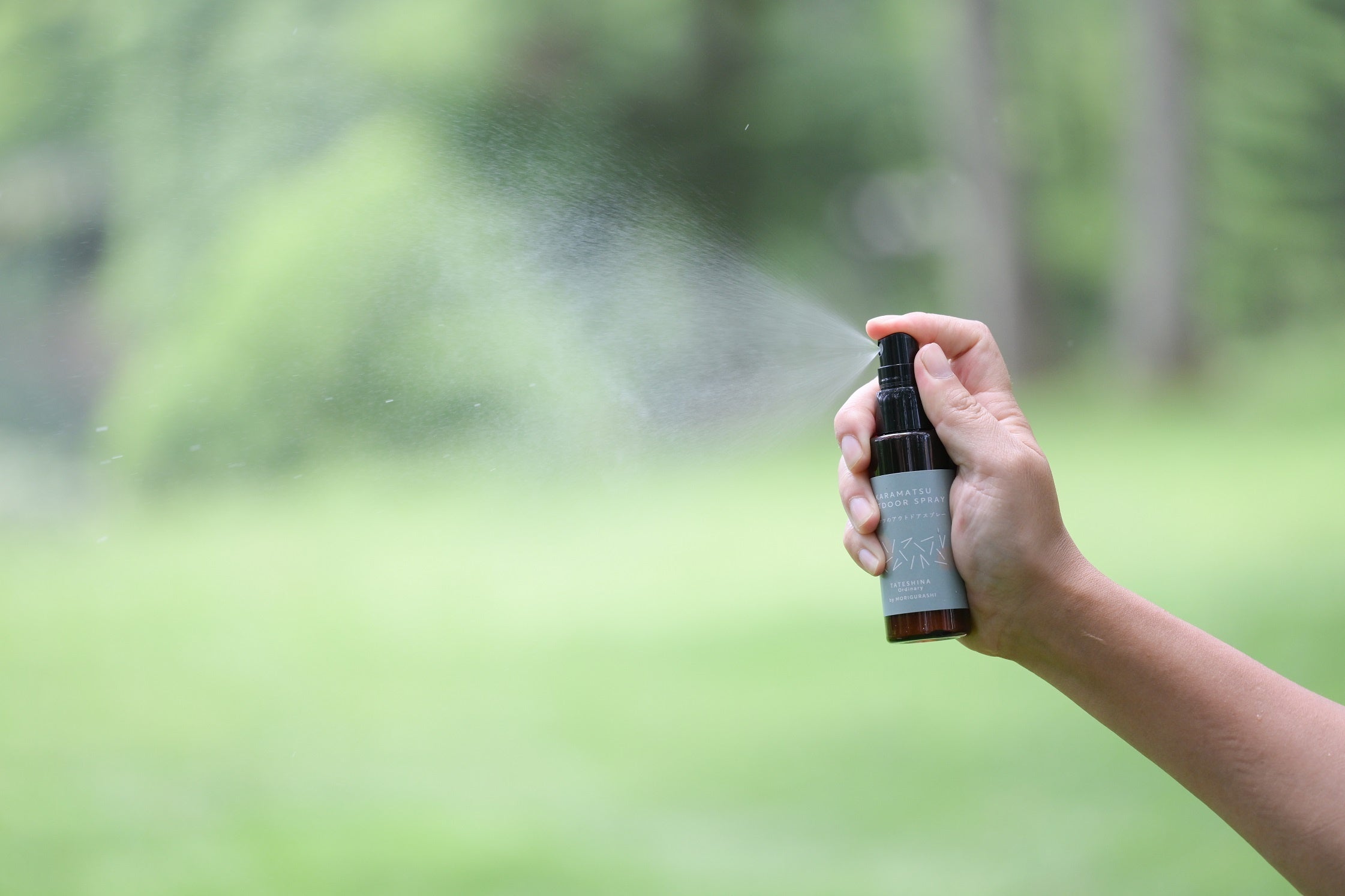 ordinary 「KARAMATSU OUTDOOR SUPRAY (からまつのアウトドアスプレー)」1,300円（税込）