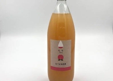 あづま果樹園「桃ジュース」販売品は300ml
