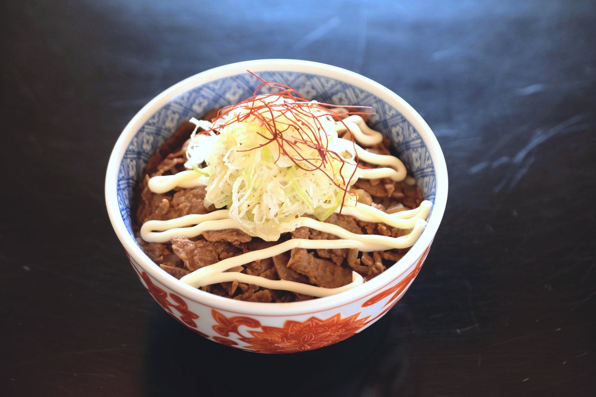「畑の米」特製まるで牛丼