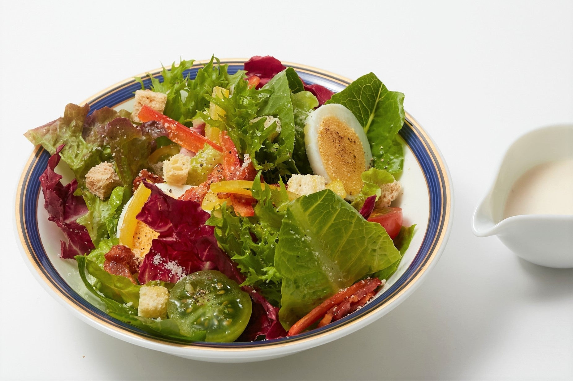 夏野菜のシーザーサラダ